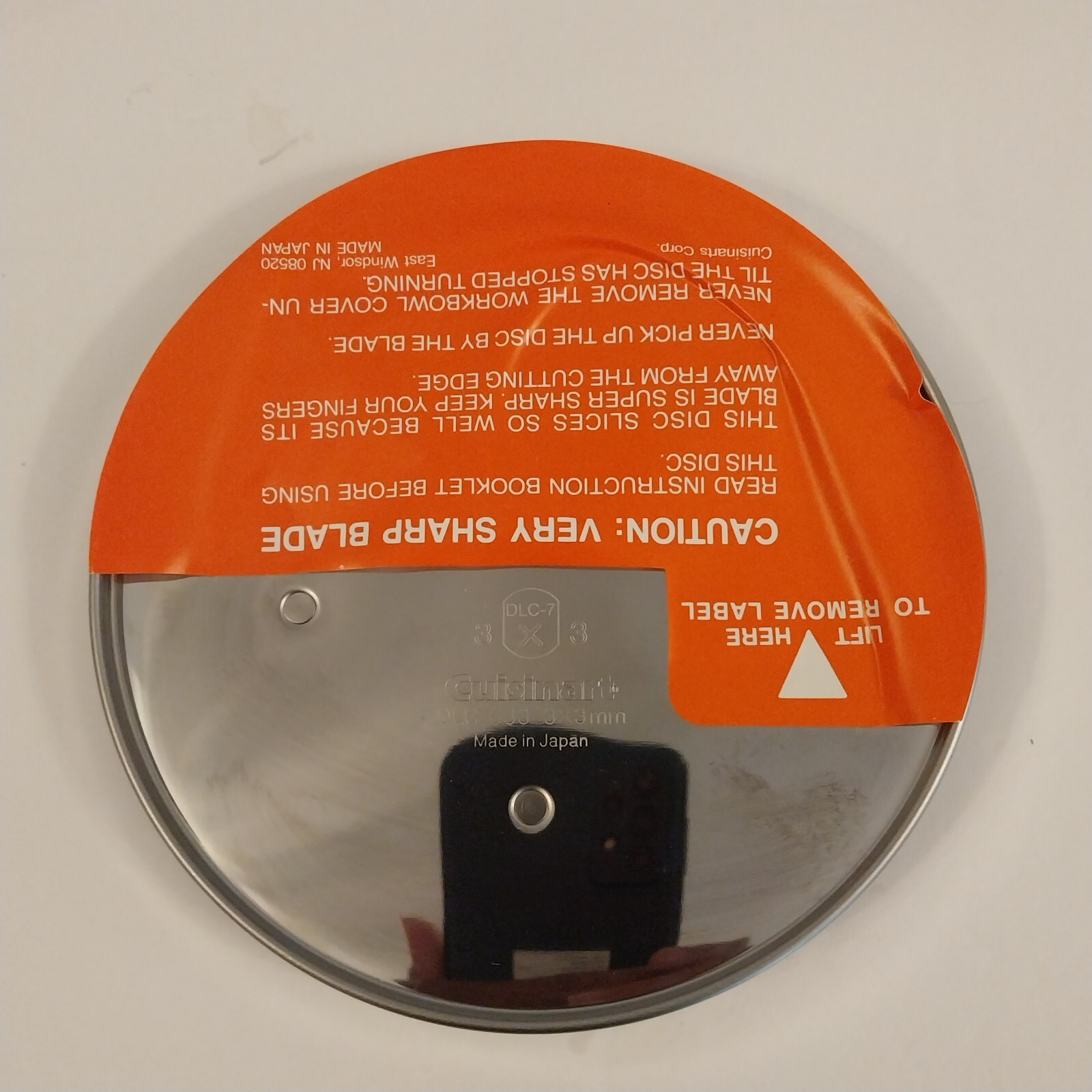 Cuisinart DLC 7 Food Processor Replacement Blade Attatchment 3x3mm DLC 033