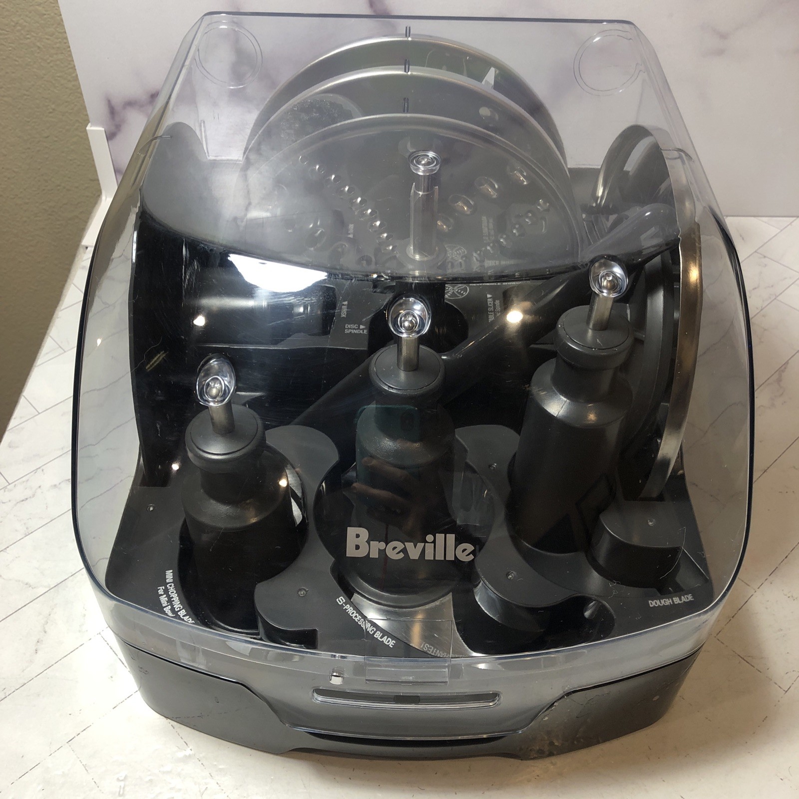 Breville BFP800XL Sous Chef Pro 16 – Accessories Kit Discs & Blades w Container