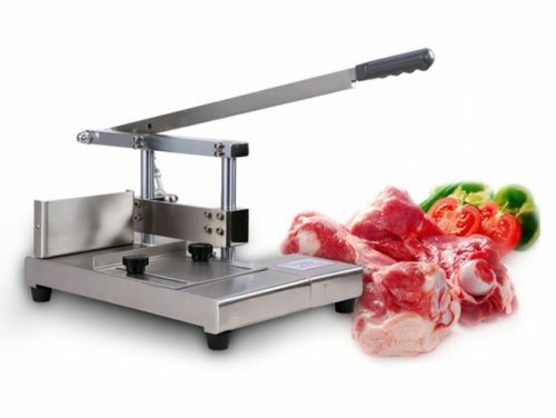 Bone Saw pig ribs guillotine cutting machines manually chop bone cutting machine