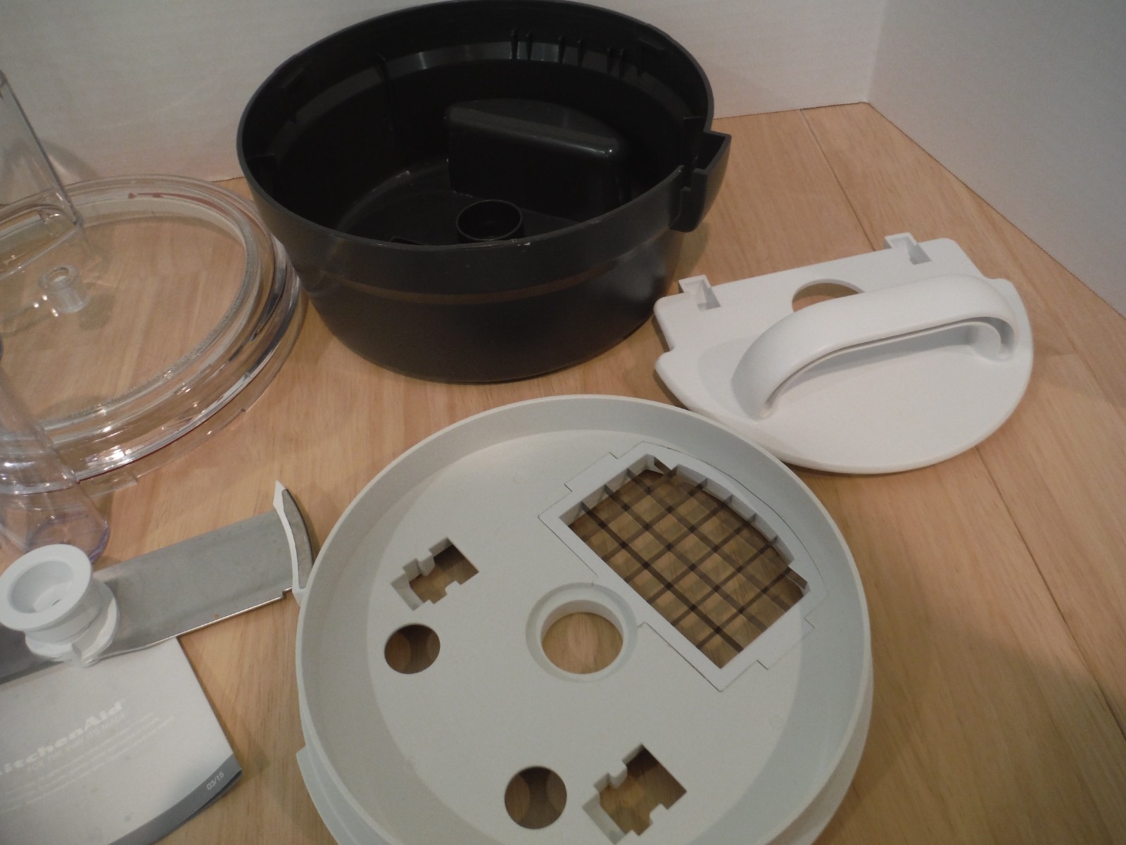 KitchenAid 13 Cup Food Processor Dicing Kit Attachment Set W10782140A