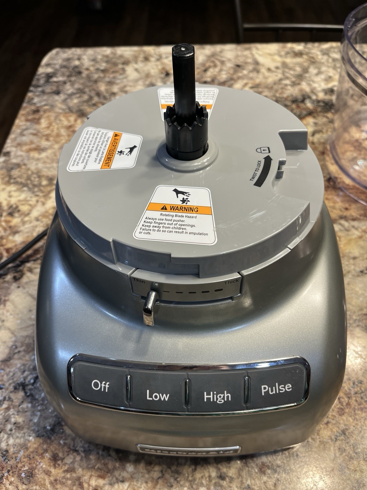 KitchenAid KFP1330CU0 13-cup Food Processor – Slate Gray GREAT CONDITION!