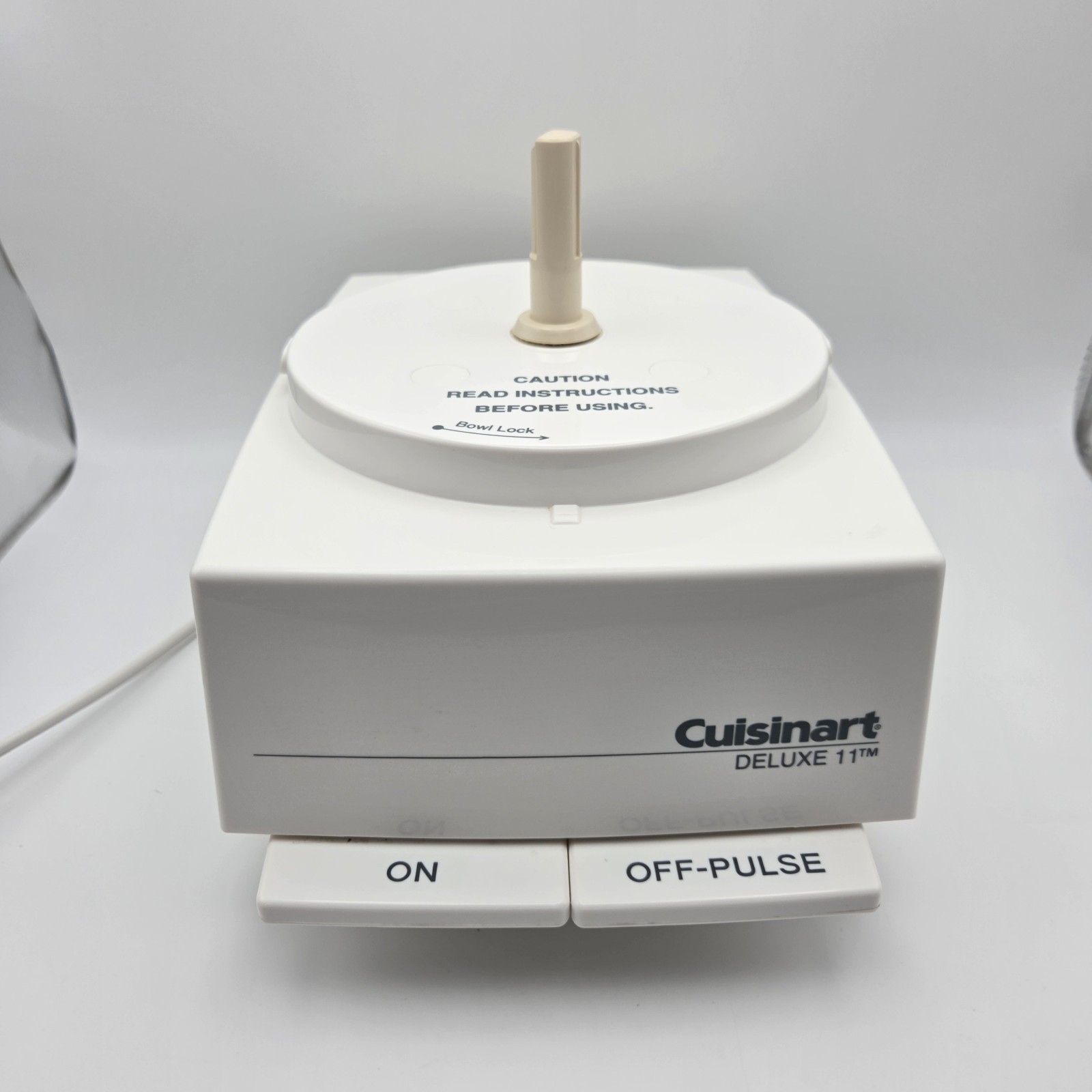 Cuisinart Deluxe 11 Food Processor Base DFP-11 TX Tested Working Base Only