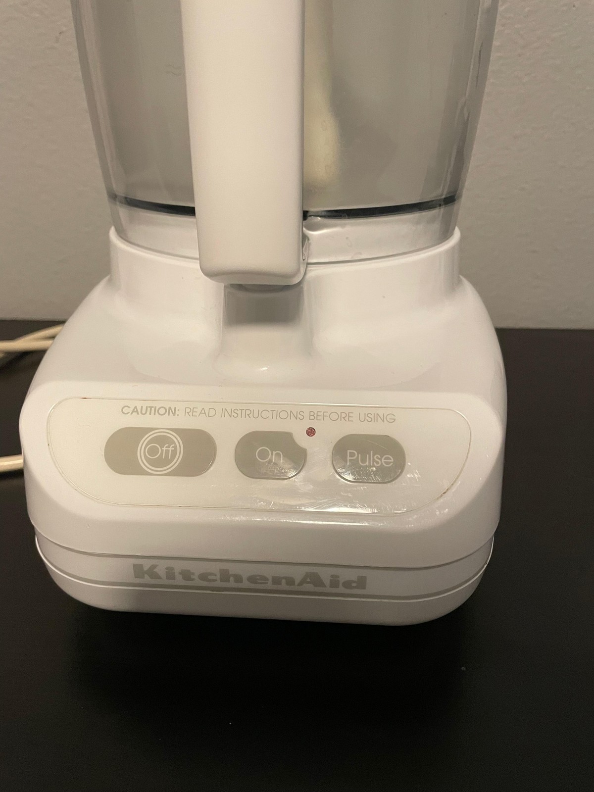 KitchenAid KFP600WW Ultra Power Food Processor White Bowl Lid S Blade France