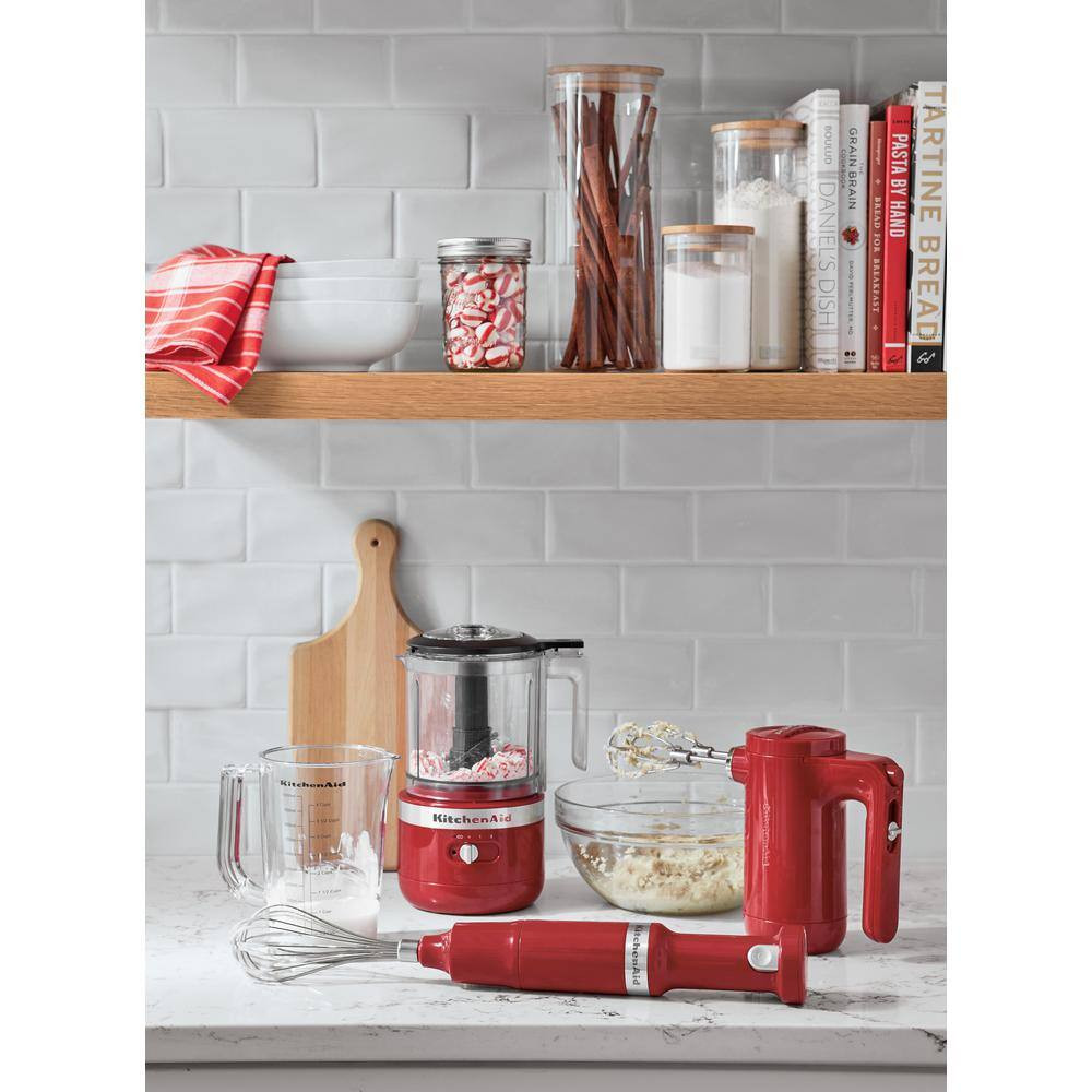 Cordless 5 Cup Empire Red Food Chopper Free Shipping New