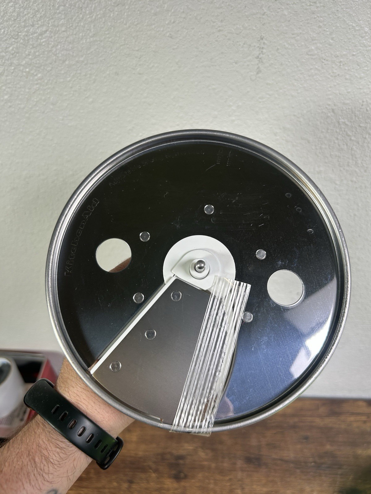 Kitchenaid Adjustable Slicing Disc with Stem – Thin to Thick 306112 PA+GF30