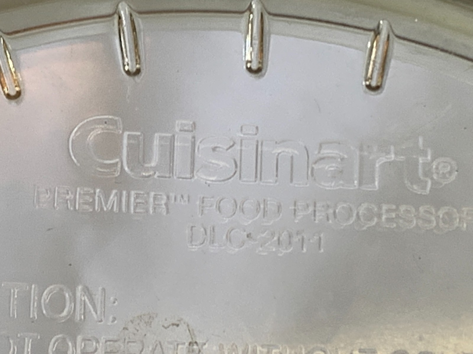 Lot of CUSINART Premier Food Processor DLC-2011 Replacements Parts ~ Work Bowls+