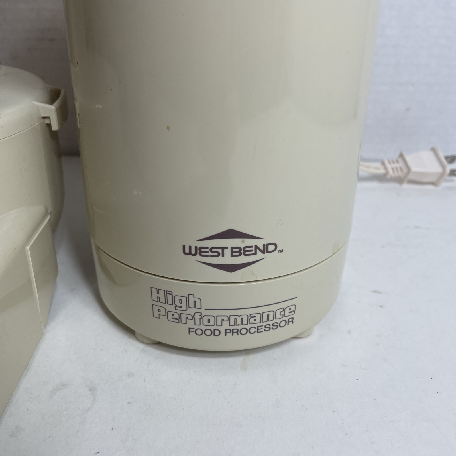 Vintage West Bend 6500 High Performance Household Food Processor 500 W Hong Kong