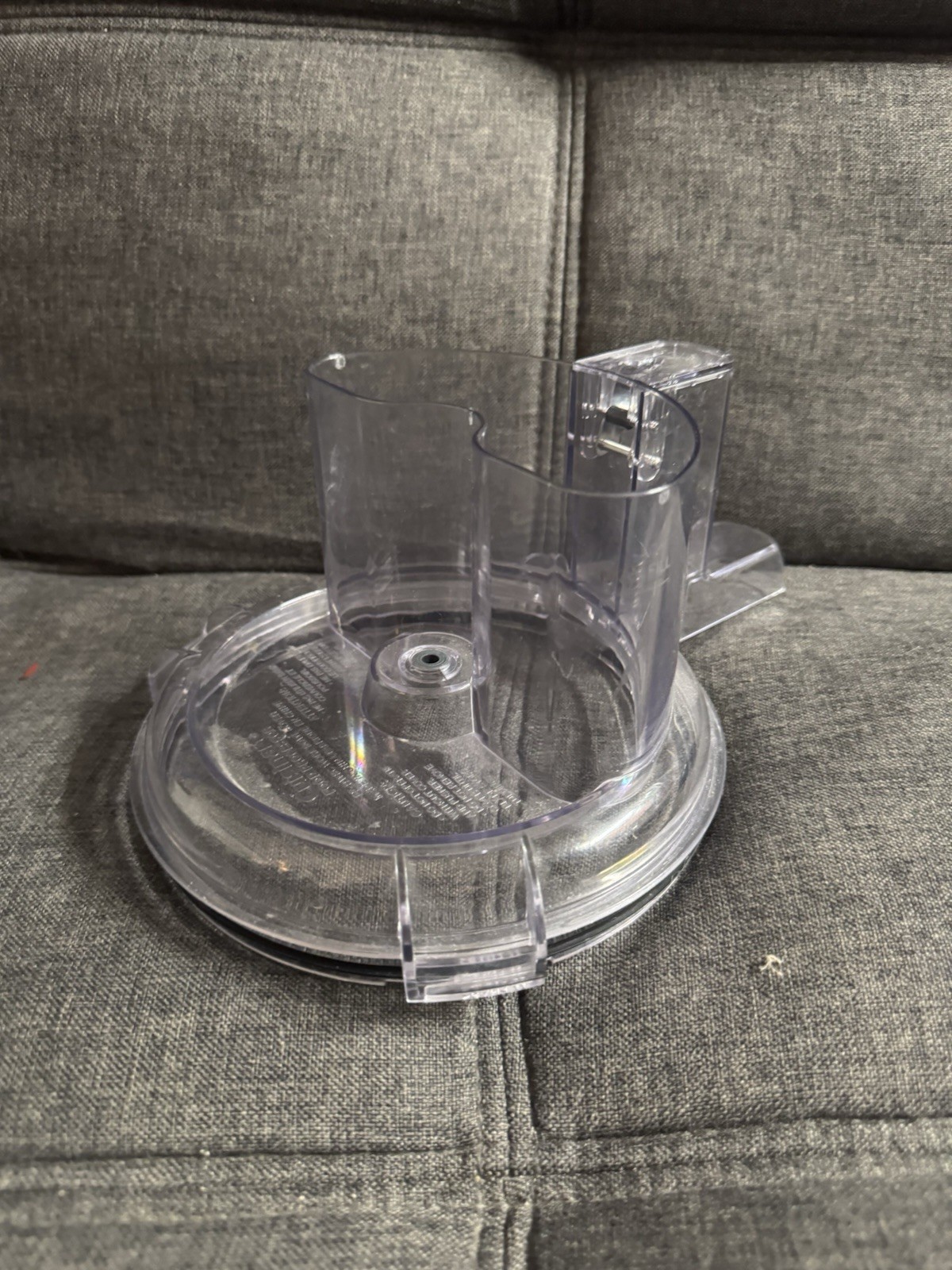 Cuisinart CFP-22GMPC 11 Cup Food Processor Lid COVER Only FP-11WBC (No Chutes)