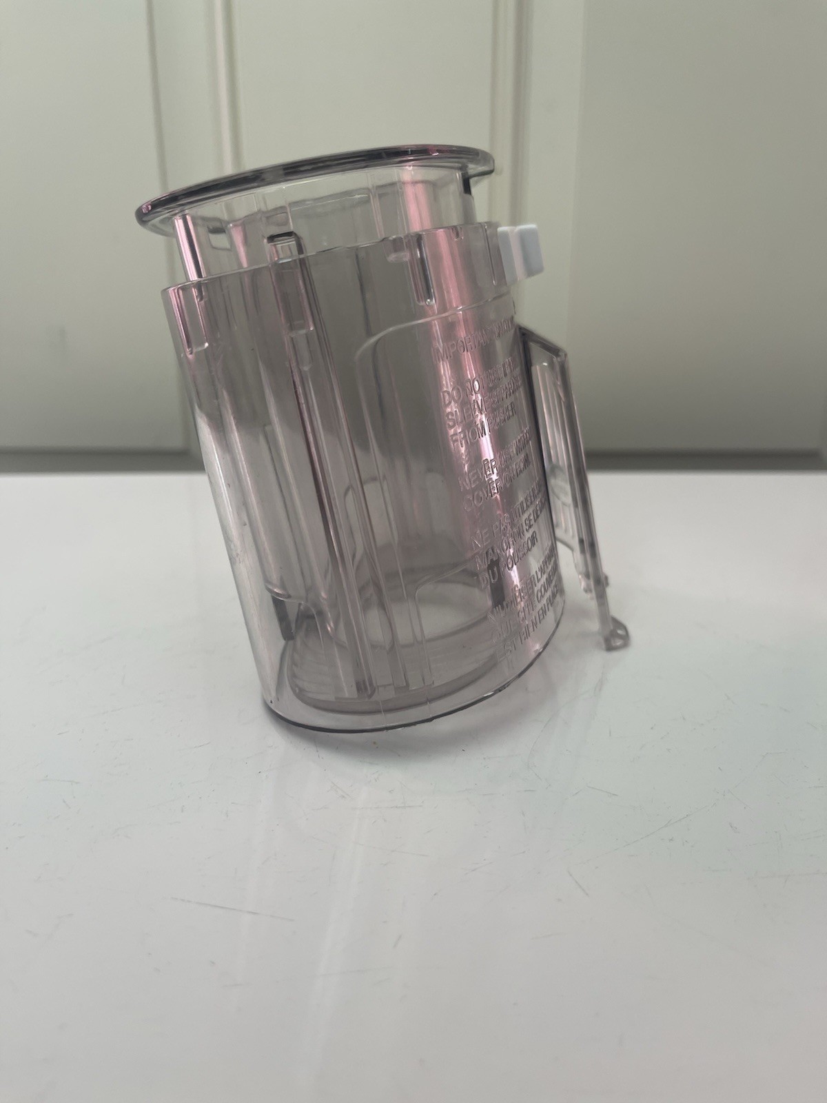 Cuisinart DLC-10S TX Food Processor Lid Chute and Pusher DLC-118BGTX