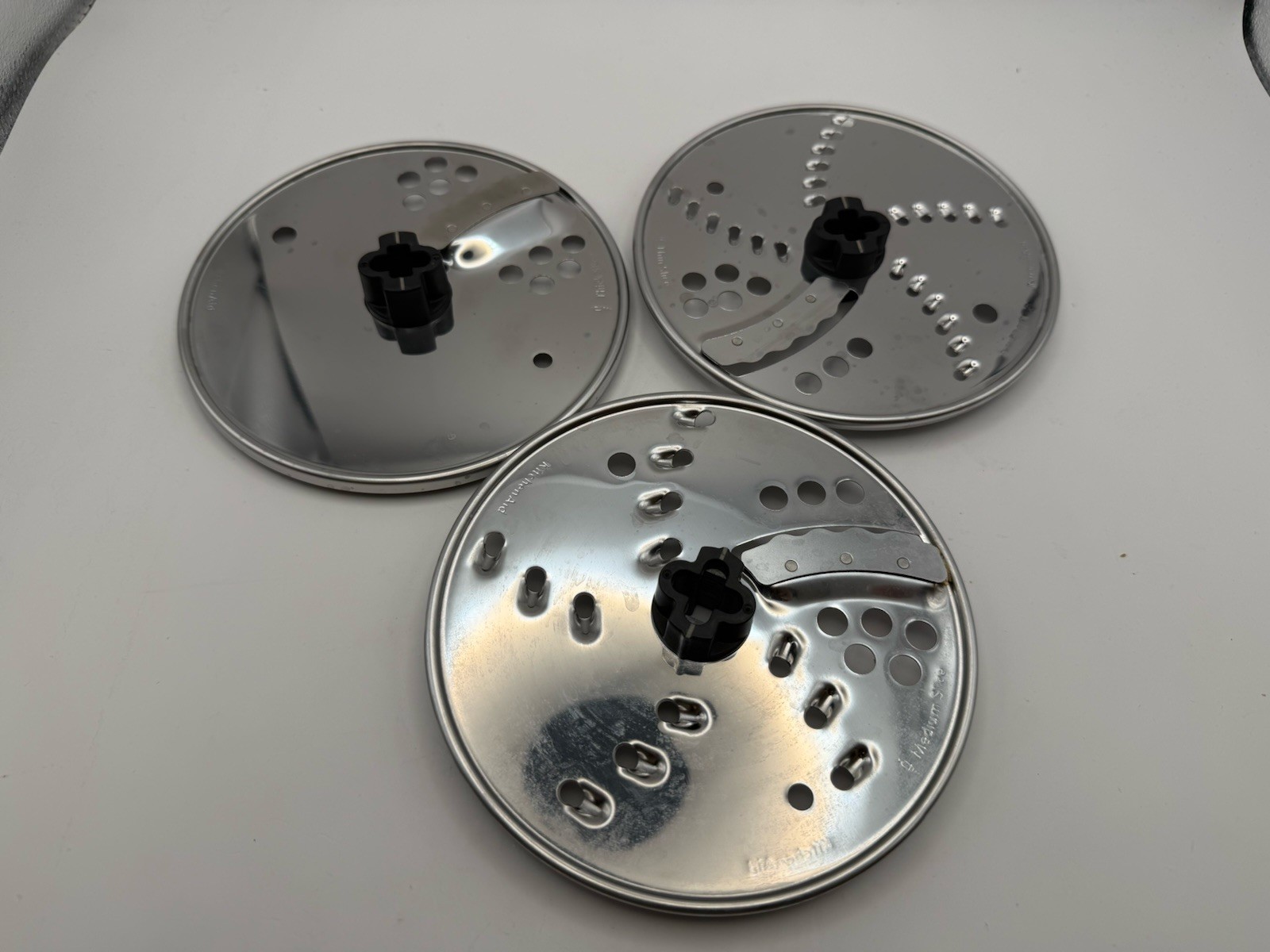 KitchenAid 9 Cup Food Processor KFP0919CU Replacement Disc Blades ONLY Set of 3