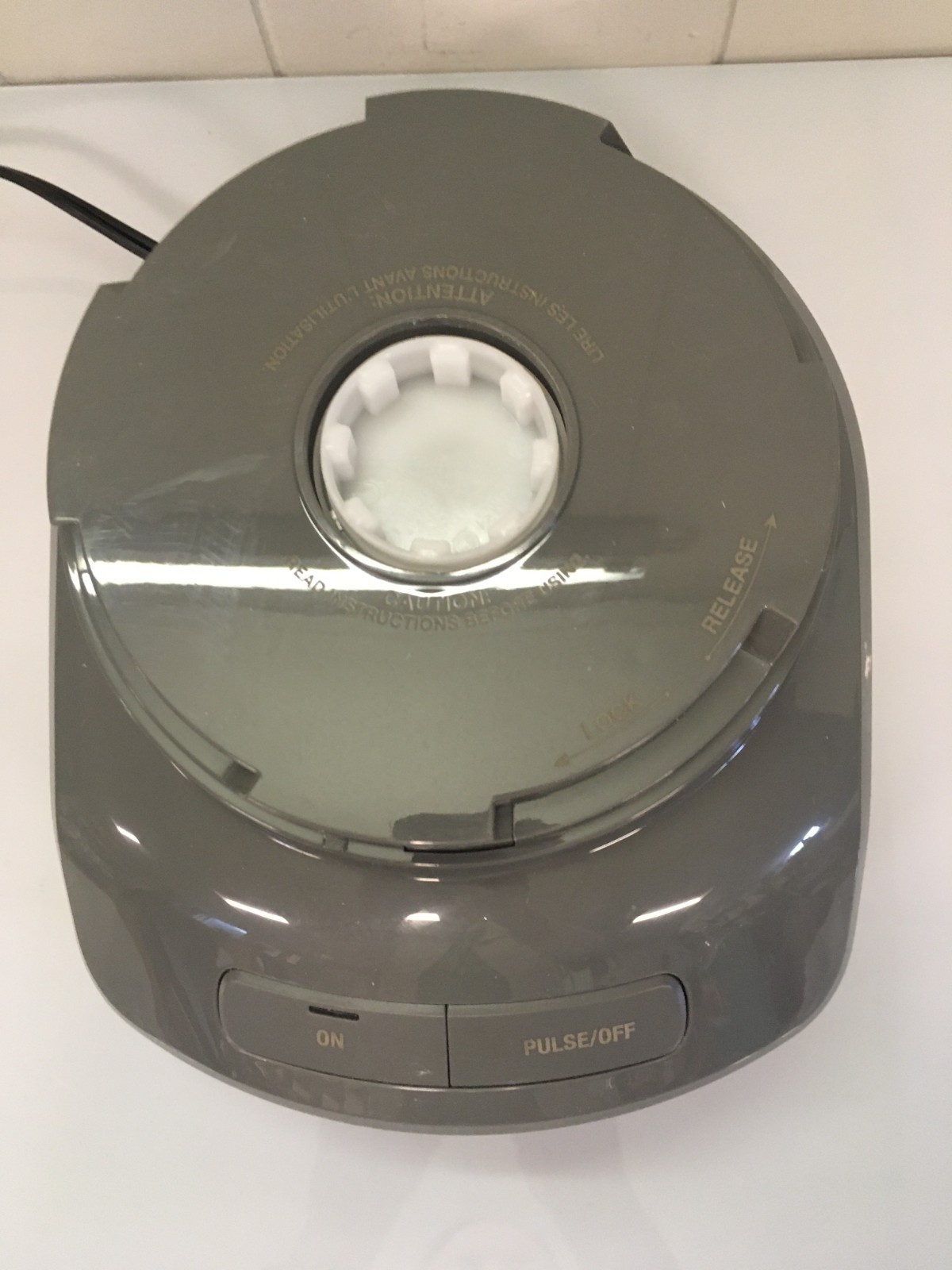 Cuisinart Food Processor FP-7 – Gray BASE ONLY Tested Replacement Part