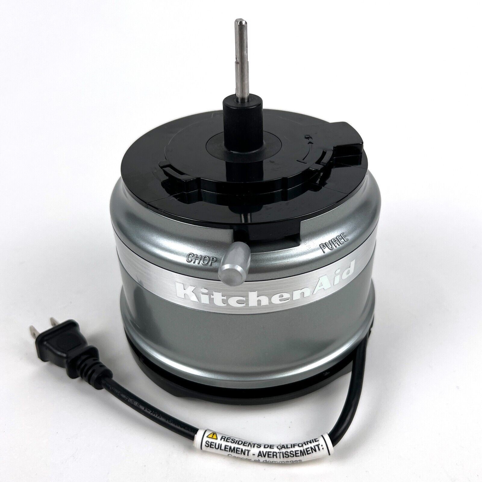 KitchenAid 3.5 Cup Mini Food Processor & Chopper KFC3516 Silver Base Only