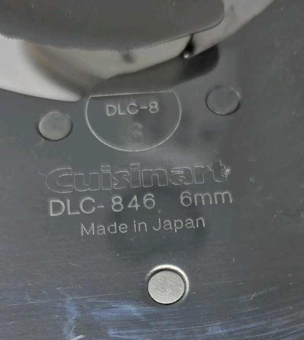 4 Cuisinart Pro Custom Shred Slice Discs DLC-837 DLC-834 DLC-844 DLC-846