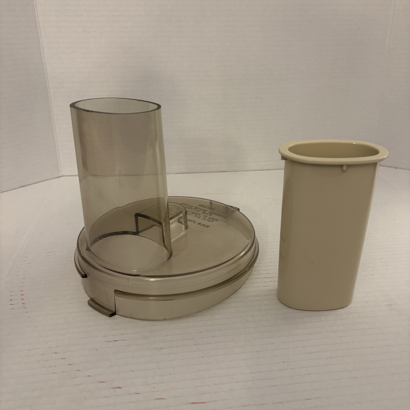 General Electric D1FP1 Food Processor Replacement Lid Top Cover Pusher