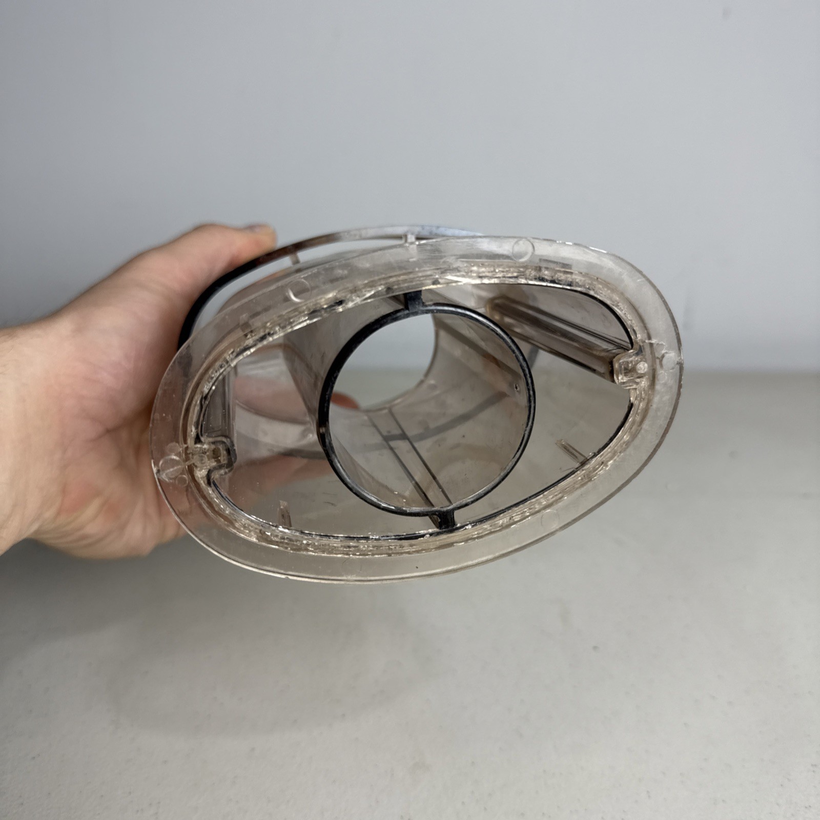 Cuisinart DLC-10 PLUS Chute Assembly Amber Replacement Part DLC-118B (No Pusher)