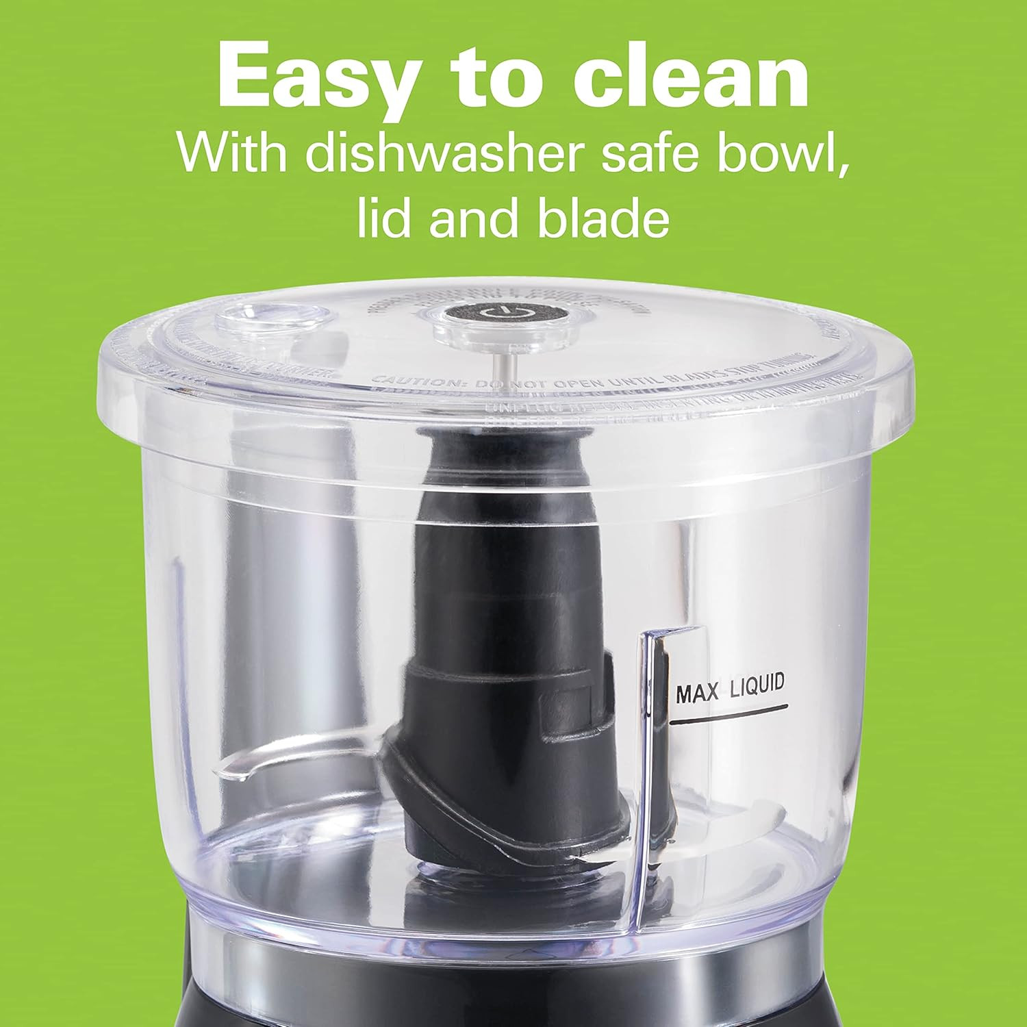Hamilton Beach Electric Vegetable Chopper & Mini Food Processor, 3-Cup, 350 Watt
