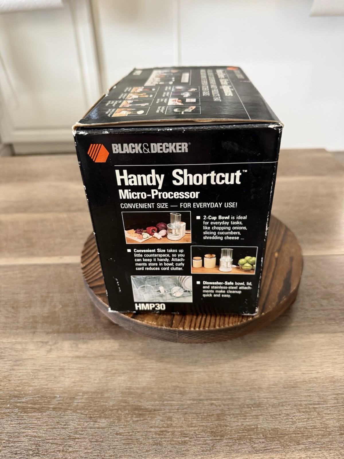 Black & Decker ~ HMP30 ~ Handy Shortcut Micro-Processor ~Slicer, Mincer, Grater