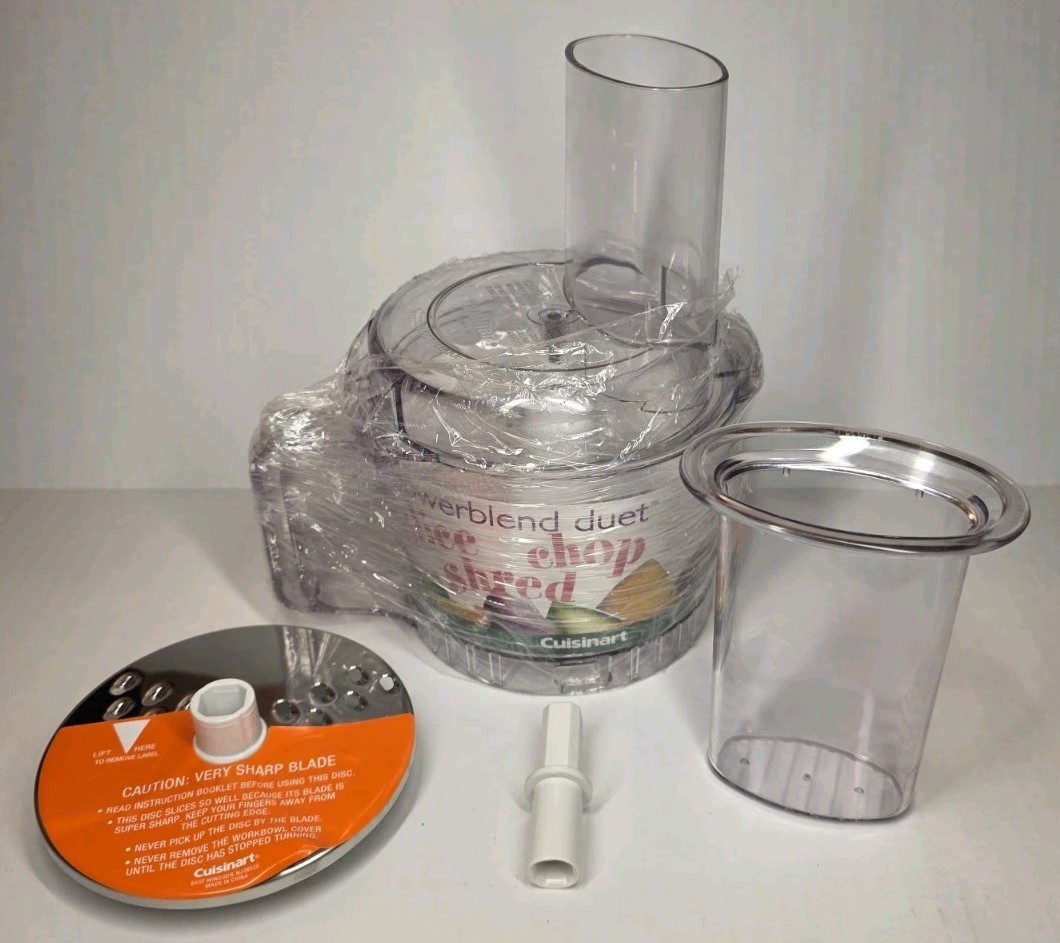 Cusinart Powerblend CBFP-10 Lid, BFP-10WB Bowl, CBFR-FTP Pusher, Blades New