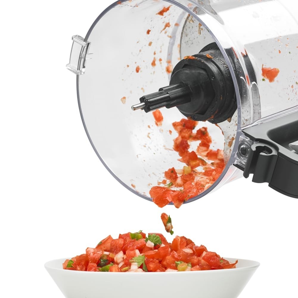 KitchenAid 7-Cup Food Processor – KFP0718, Contour Silver