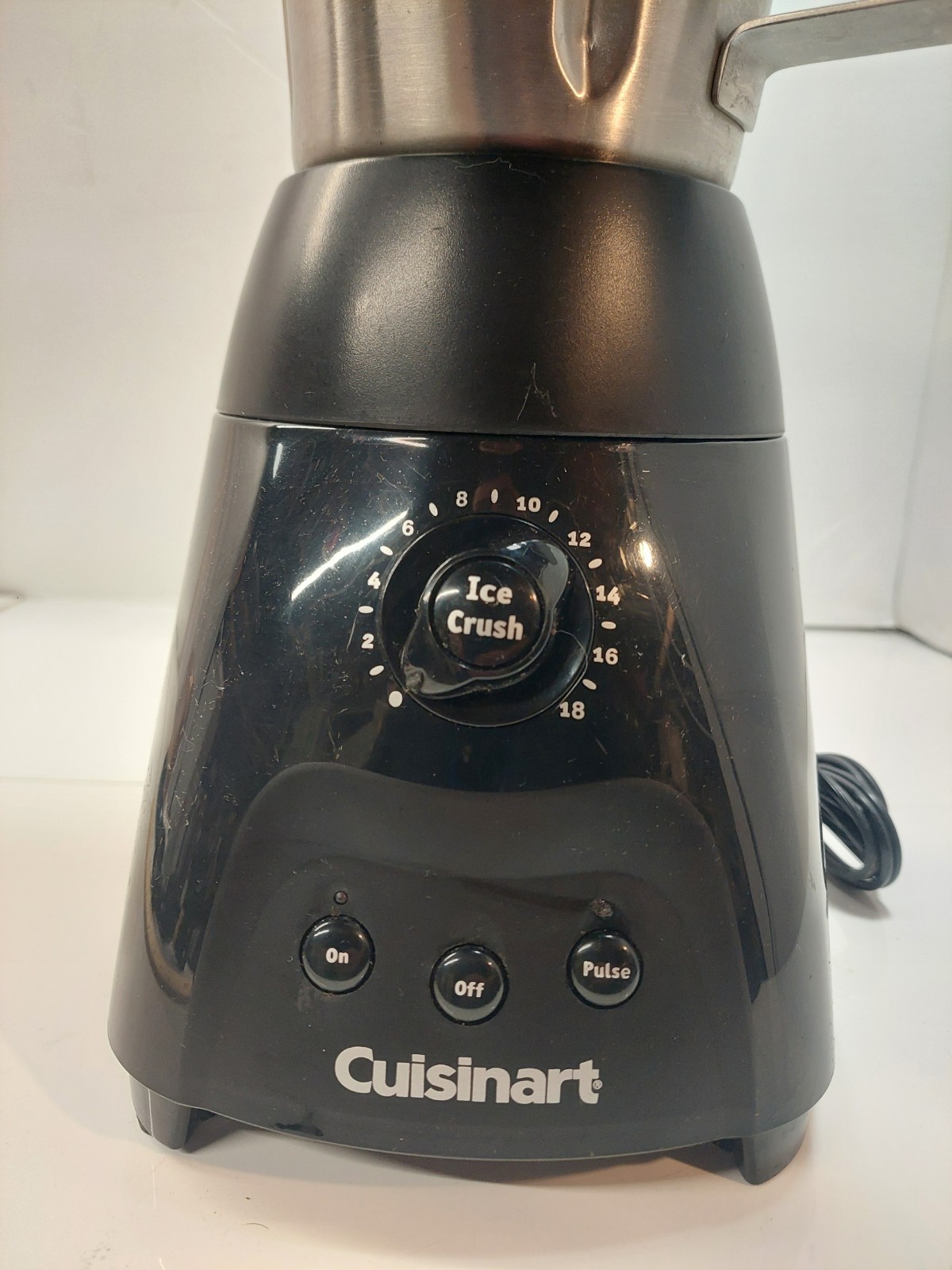 Cuisinart Combo 500 W Blender Ice Crusher CB-18BKSS Stainless Jug Works