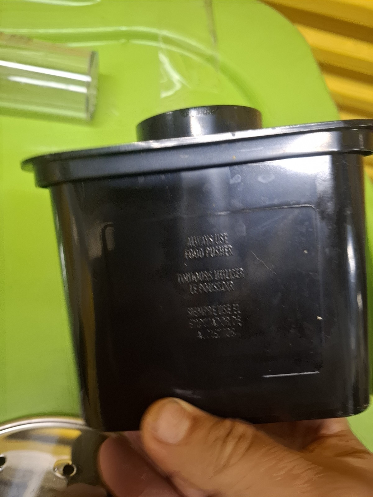 Hamilton Beach 70725A 12-Cup Stack & Snap Food Processor FOOD PUSHER SLEEVE
