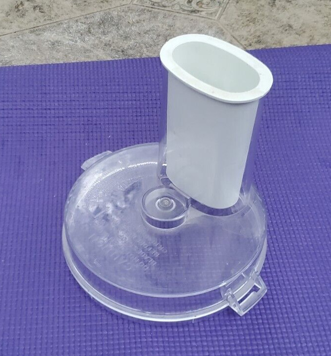 Hamilton Beach Food Processor Original 702R Bowl Lid Chute & Pusher Part ONLY