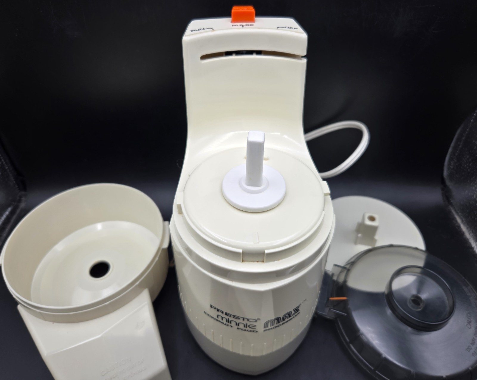 Vtg Presto Minnie Max Compact Food Processor 0290002 Shred Slice Chopper ~ Video