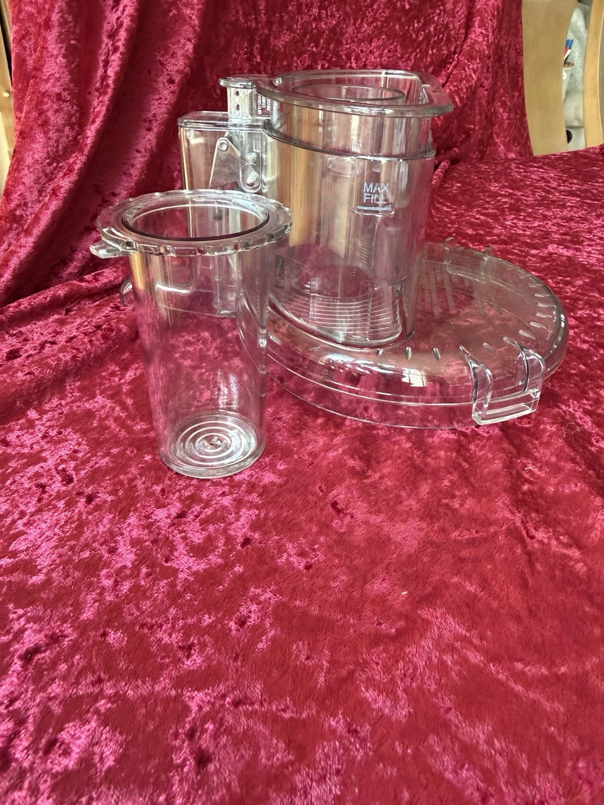 Cuisinart DLC-2007N Food Processor Bowl Cover and Pusher Assembly