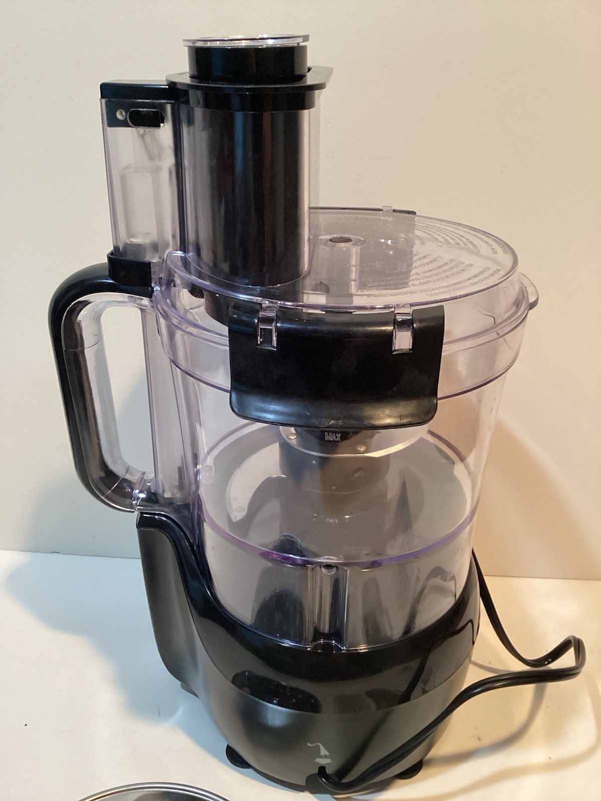 Hamilton Beach 70721 10 Cup Stack and Snap Food Processor – Black