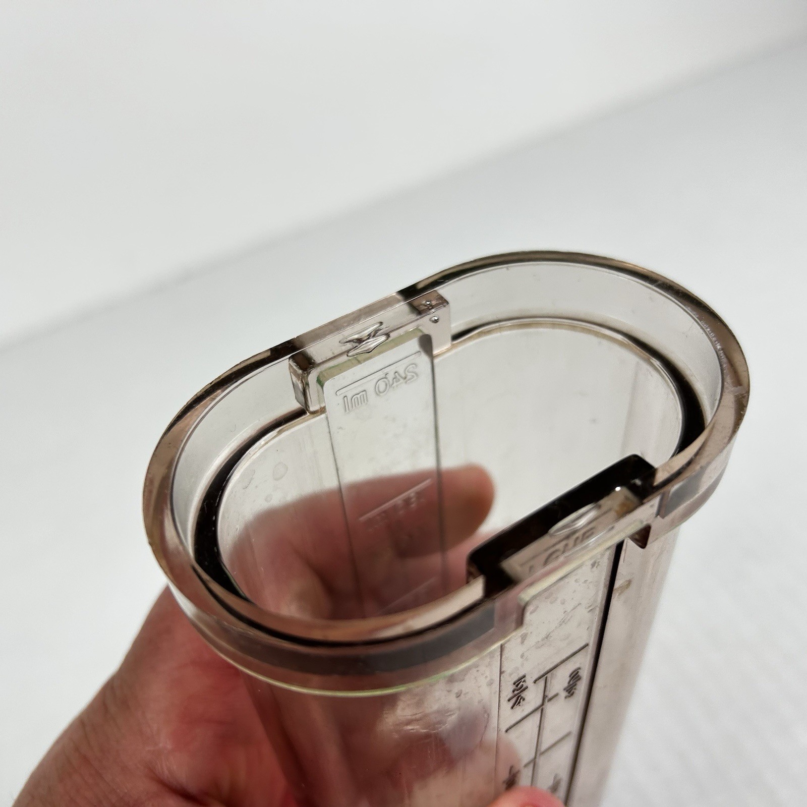 FARBERWEAR Solid State Food Processor Replacement Measuring Cup Food Pusher Vtg
