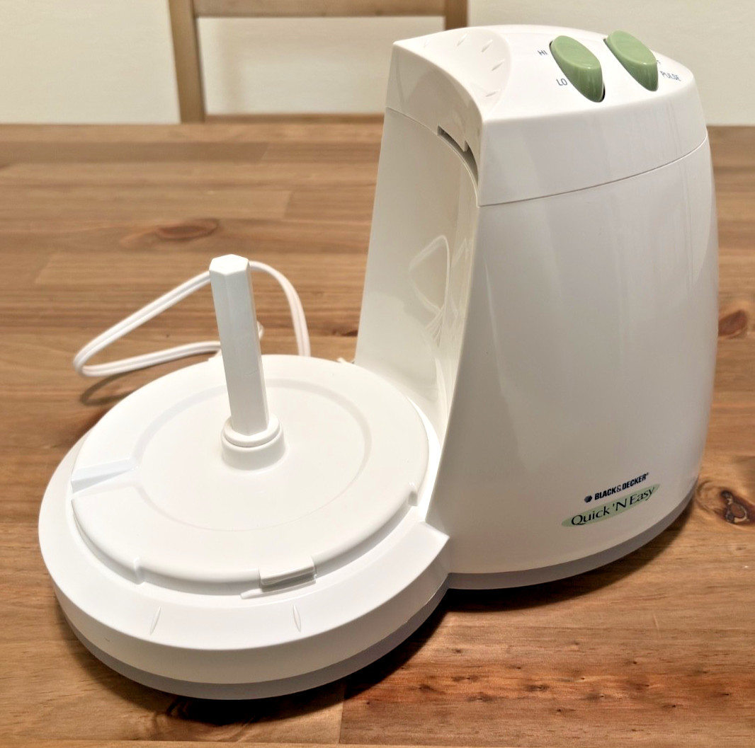 Black & Decker FP1300 Quick N Easy Food Processor White Kitchen Appliance