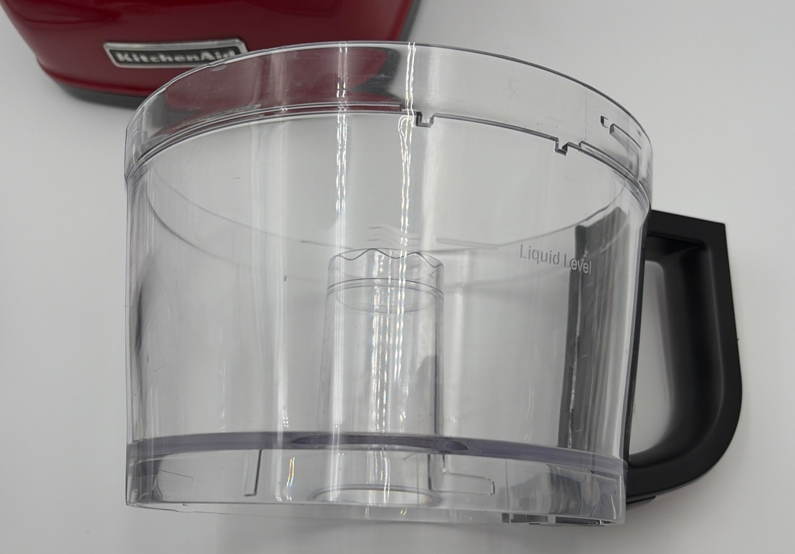 KitchenAid Food Processor 9 Cup Red One Blade Pusher Large Bowel Missing Pieces
