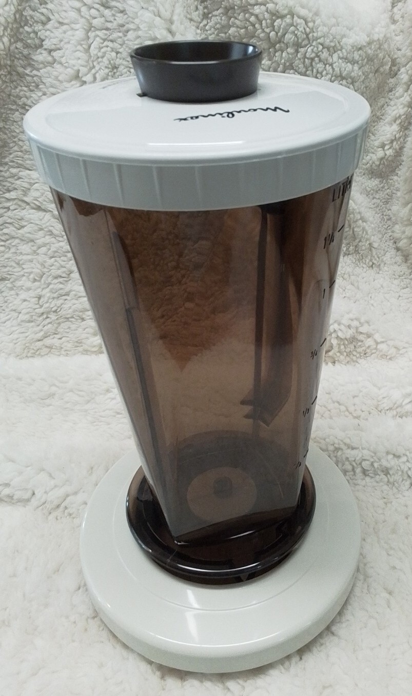 La Machine 1 Mod 354 Blender pitcher bottom rim lid & blade parts only Moulinex