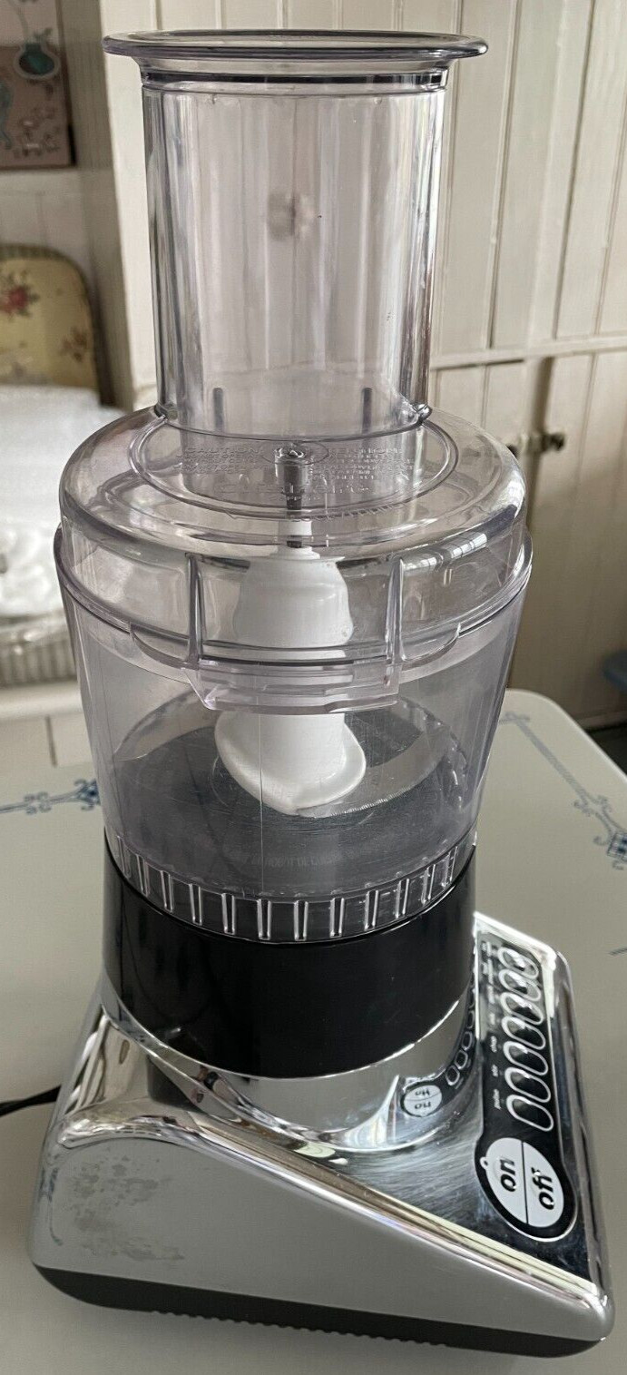Cuisinart PowerBlend Food Processor BFP-10CH Chrome VIDEO- READ DESCRIPTION