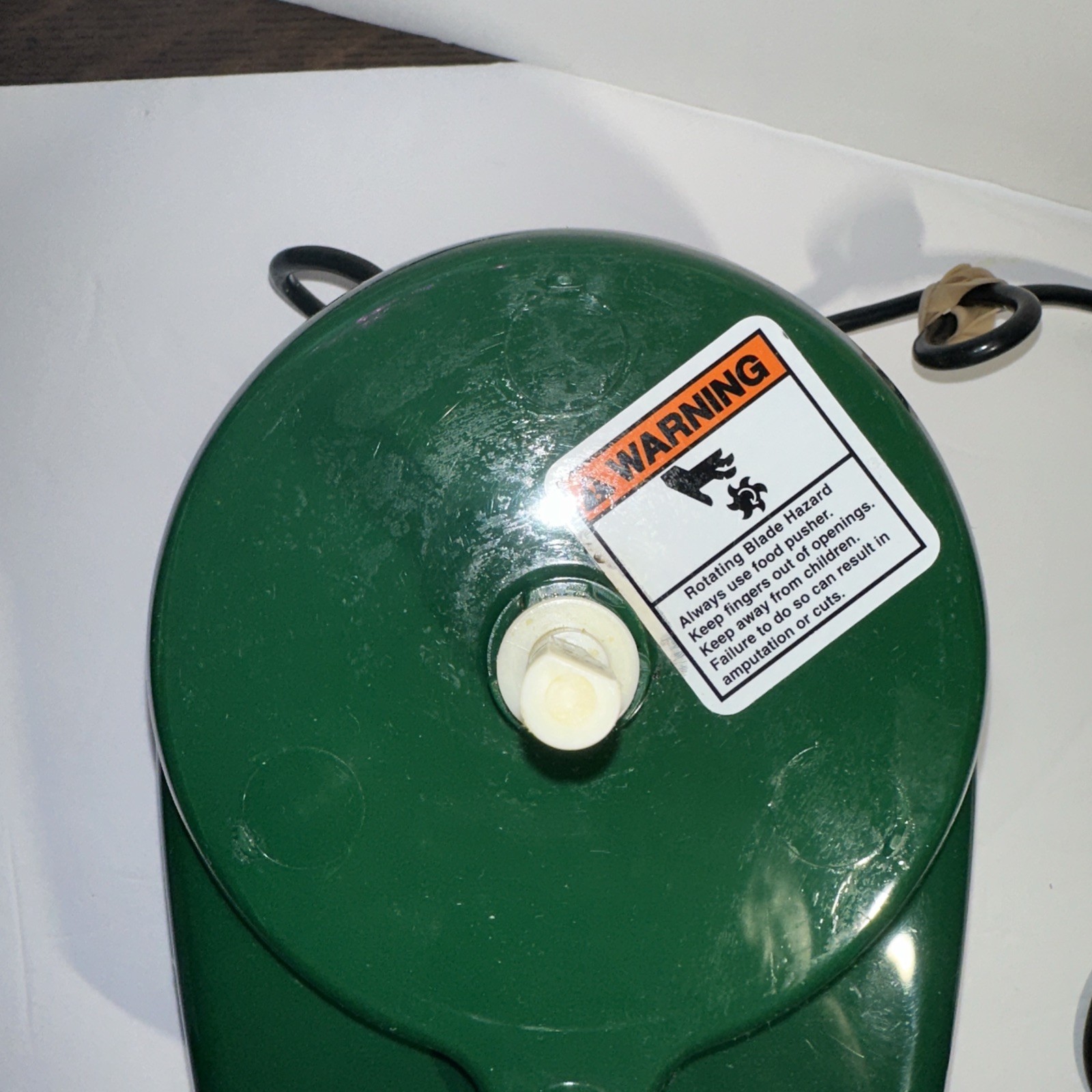 Kitchen Aid Food Processor KFP350 Little Ultra Power Base & Motor Green Tested