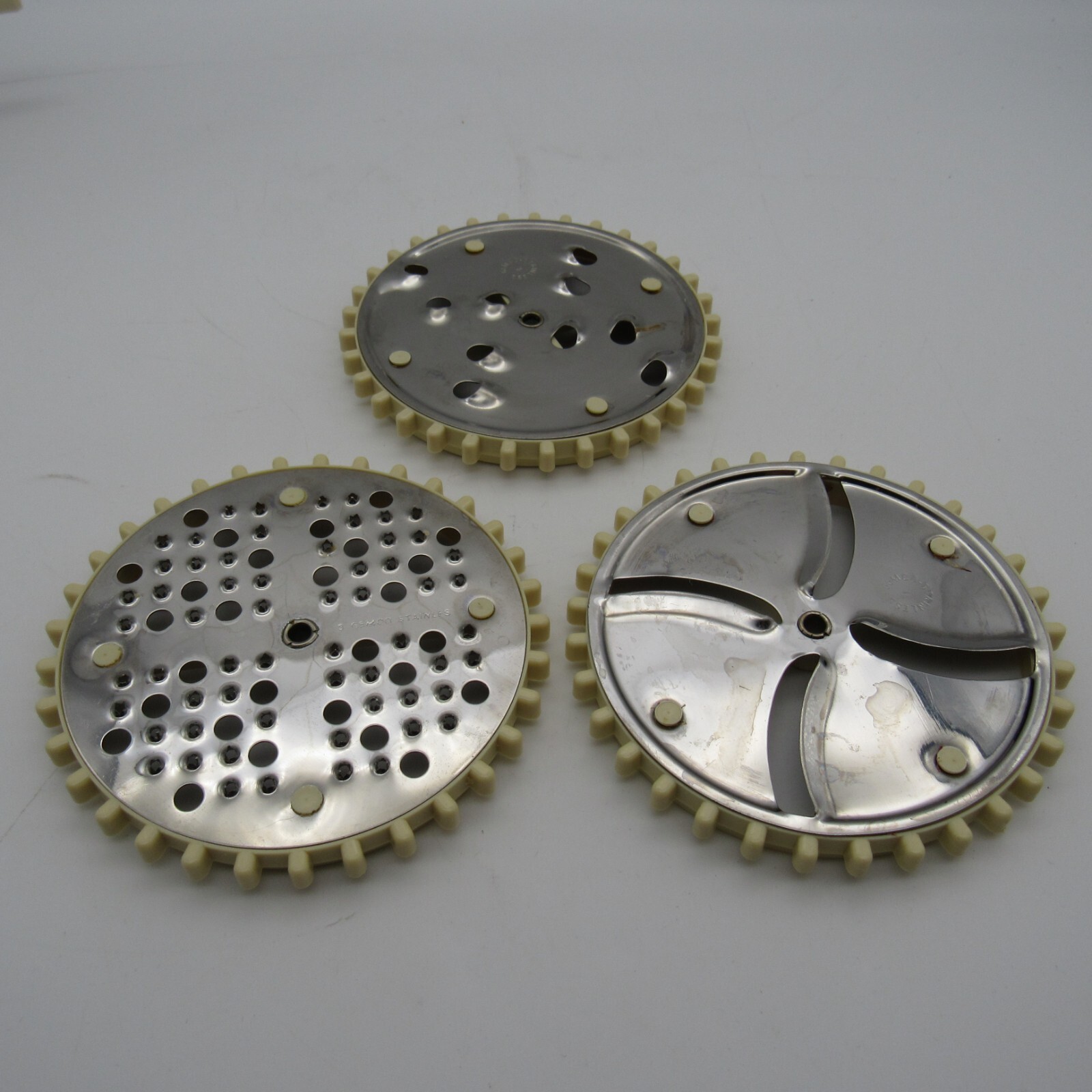 Gemco Hand Crank Powered Food Processor Grater Slicer GUC – USA