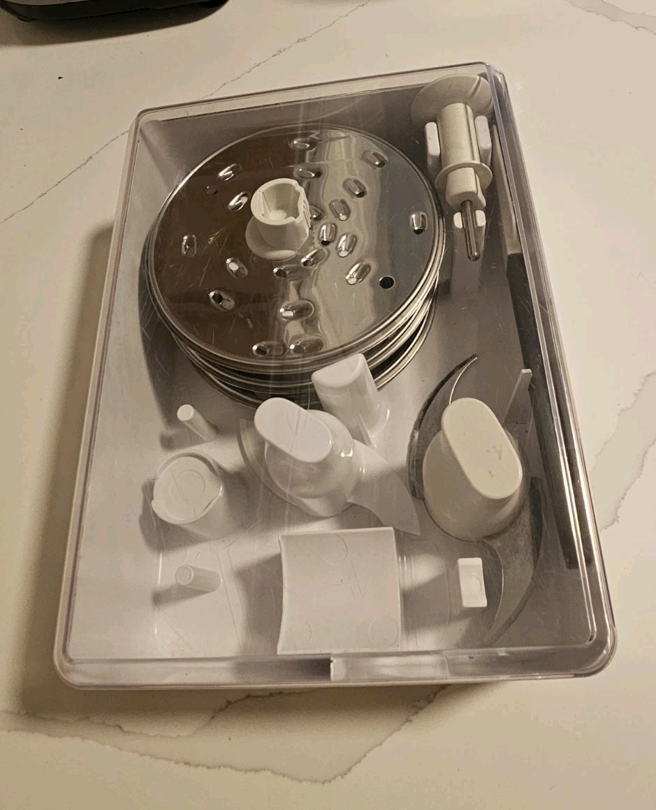 KitchenAid Architect 7-Cup Food Processor COMPLETE SET w/ Storage Case – Tested