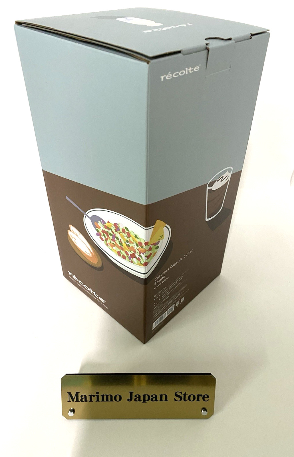 Recolte RCP-7 Cordless Food Processor USB Cream White