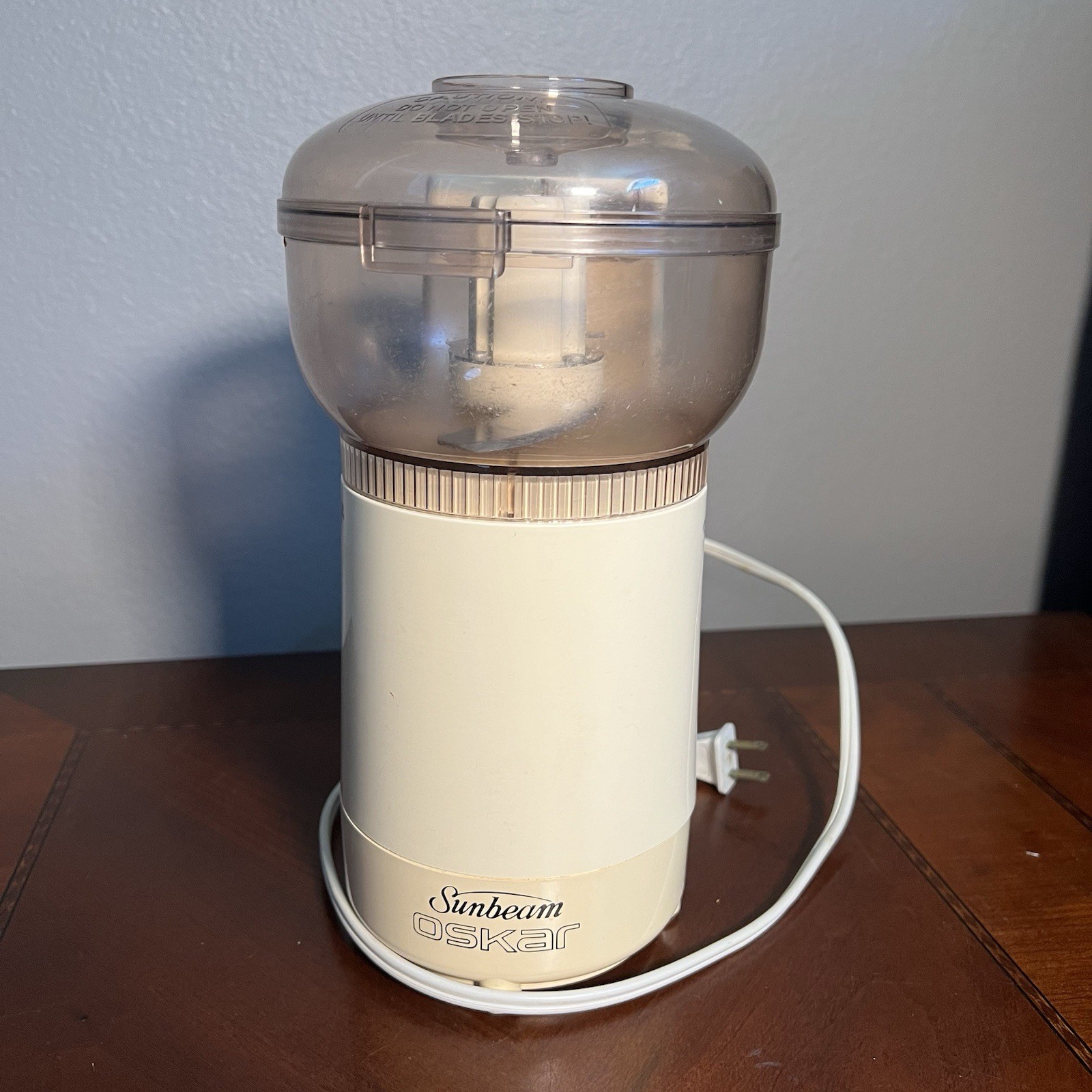 Vintage Sunbeam OSKAR Jr. Chopper Plus Food Processor Model 14131 TESTED