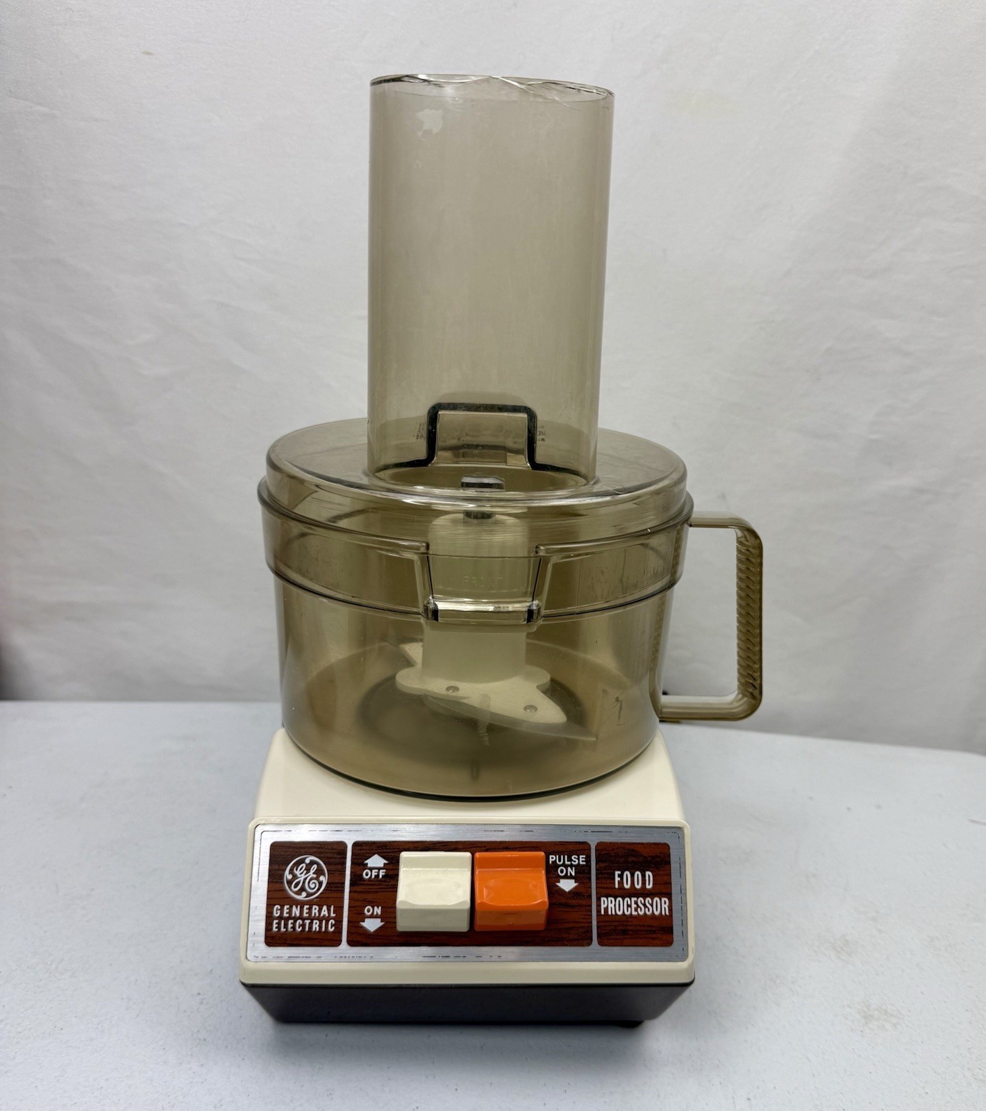 Vintage GE General Electric Food Processor 420A D1FP1B TESTED WORKING Retro