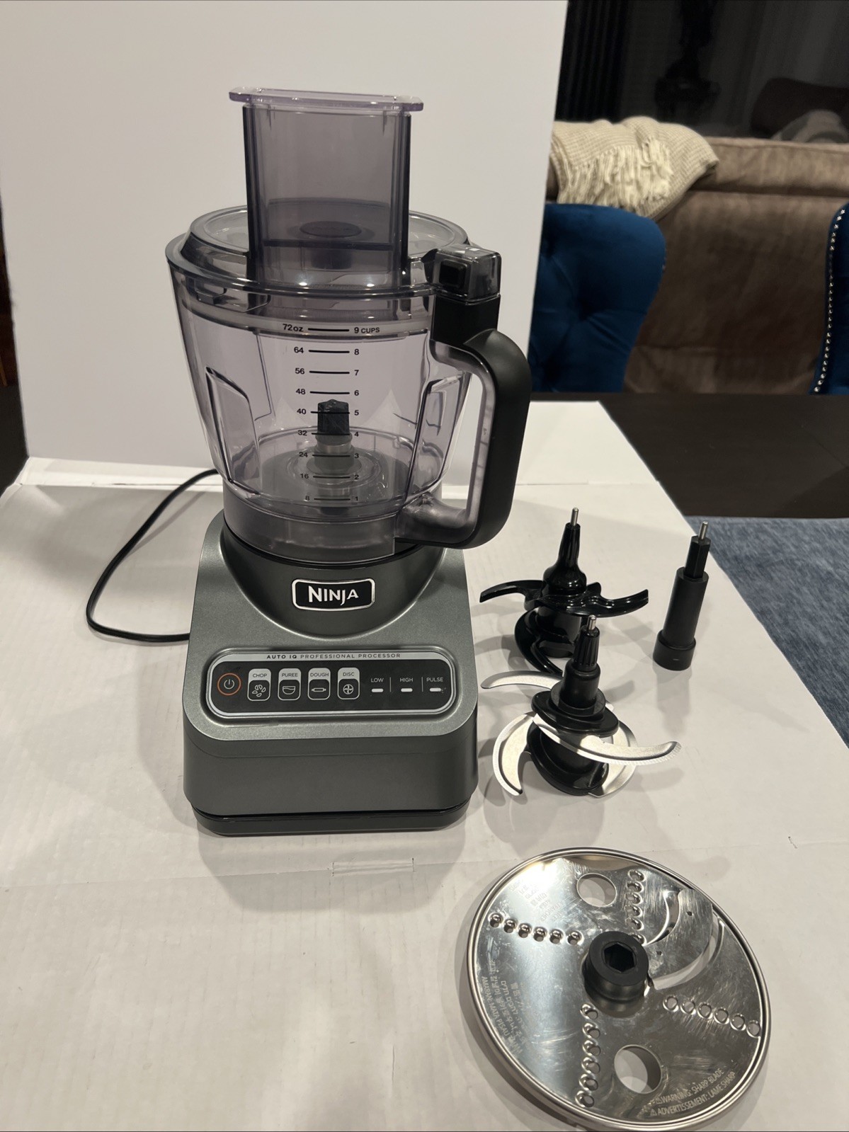 Ninja BN601 Professional Plus Food Processor 1000 Watts Auto-iQ (9A-OB) BN601