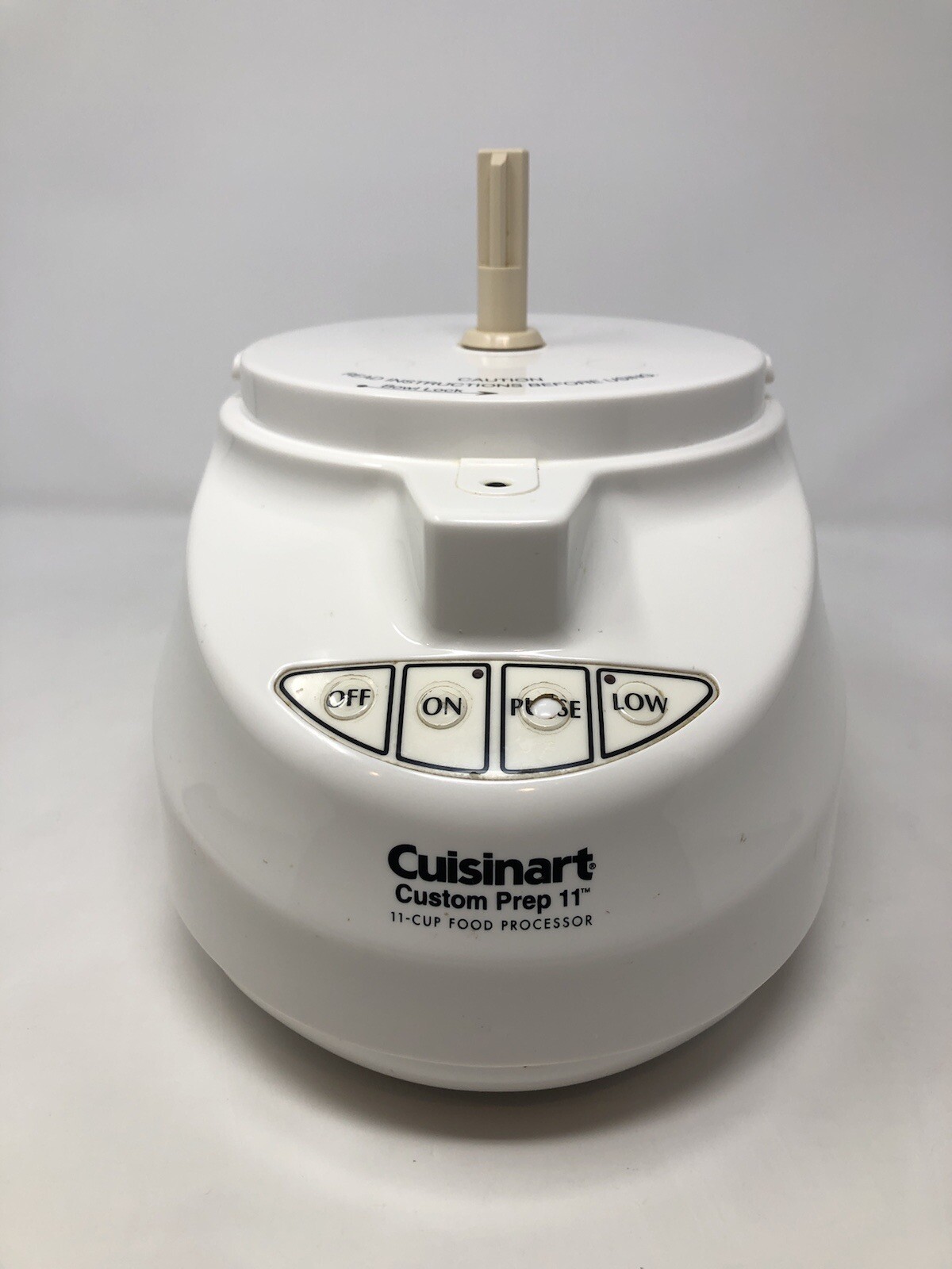 Cusinart Prep 11 Plus Food Processor EV-11 PC6 White Motor Base Only ✅WORKS!