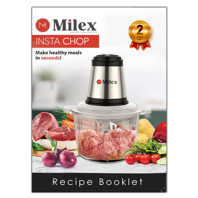 Milex Insta Chop 3L Food Processor NEW