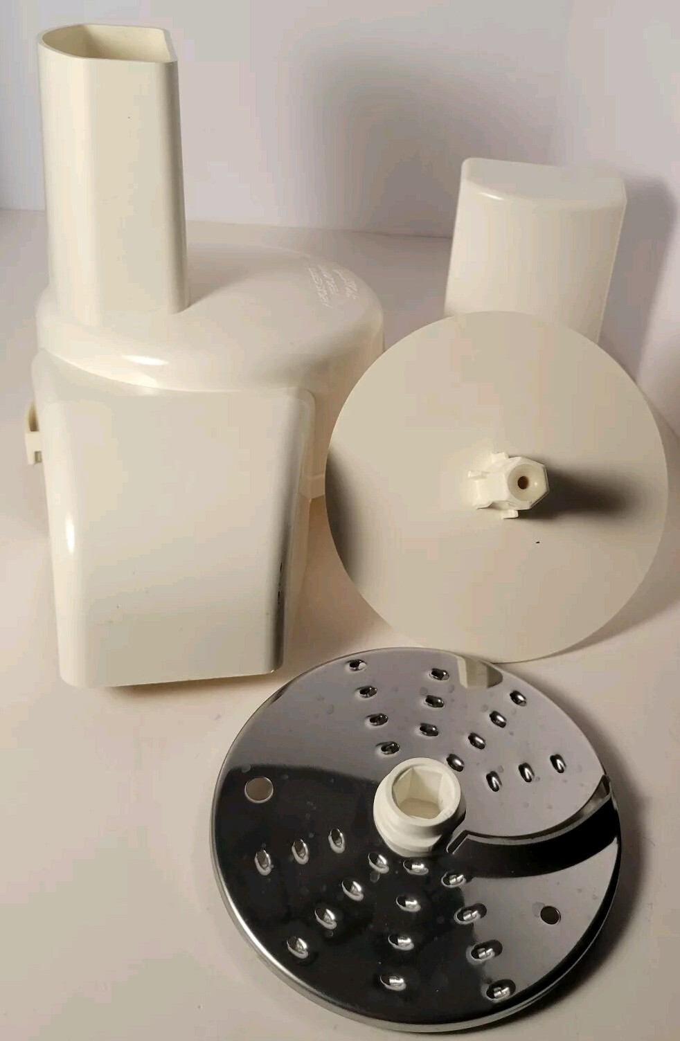 Sunbeam Oskar 5 Replacement 14181 Food Processor Salad Chute Blade Pusher Lid