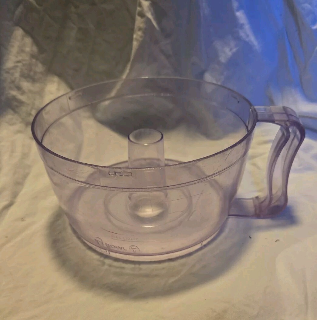 Hamilton Beach Food Processor M#70450 300 W 120V/60Hz Replacement Clear Bowl