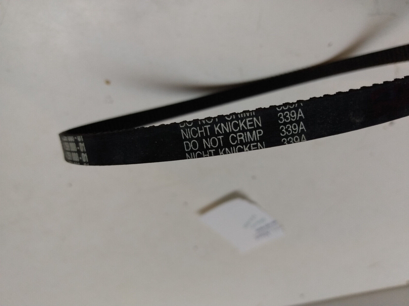 Braun Food Processor Model 4259 Replacement Drive Belt ONLY