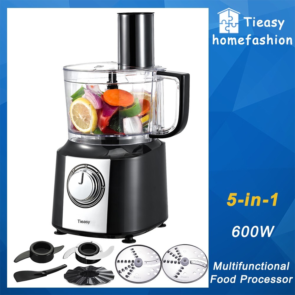 Kitchen Food Processor Blender 5-in-1 Chef Machine 2L 600W Chopper Juicer Mixer