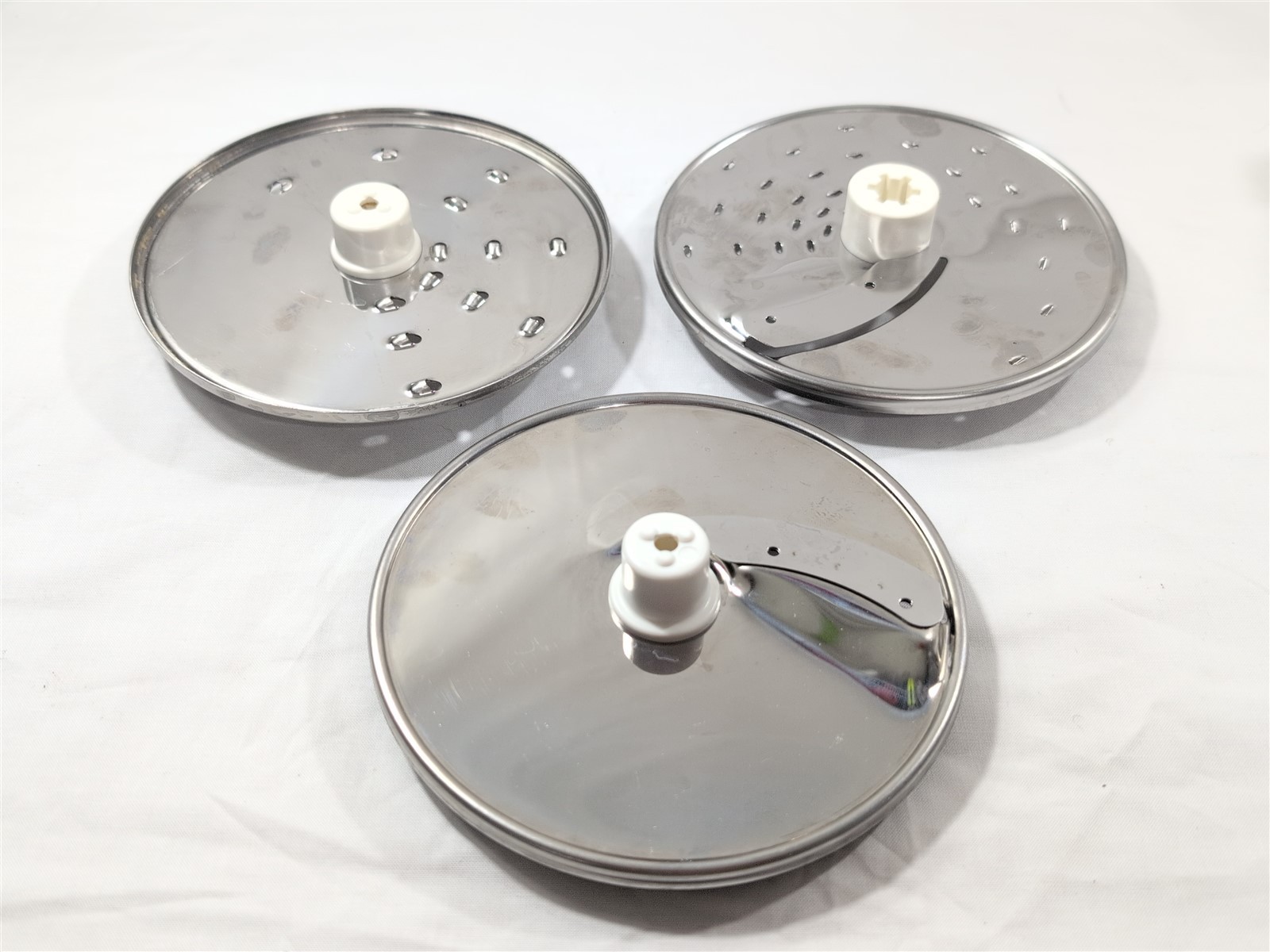 3 Disk Blade Set Slice & Shred KitchenAid Food Processor KFP600 Parts Only