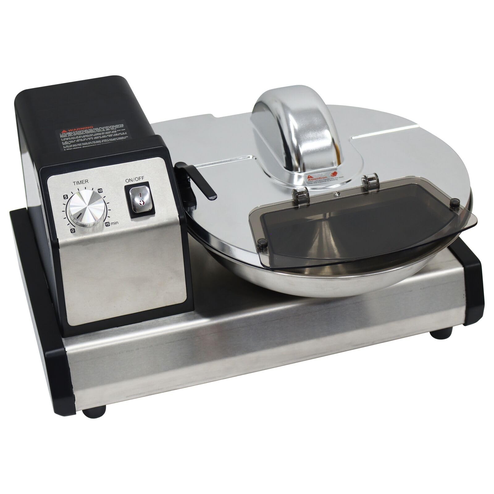 PreAsion 5.5 L Multifunction Meat Bowl Cutter 110V Mixer