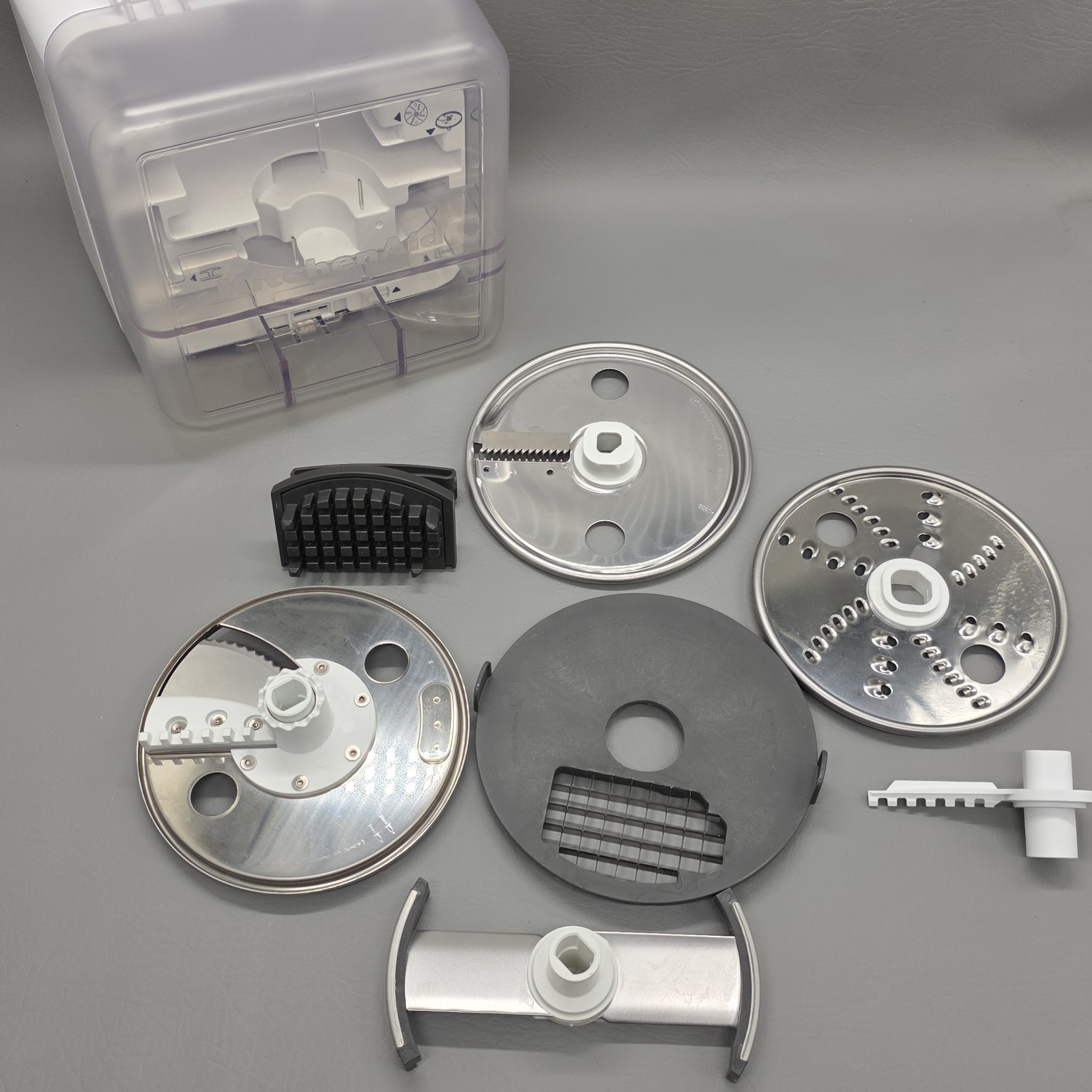 KitchenAid Mixer Disk Set 526840 Attachment Kit Food Processor Dicer
